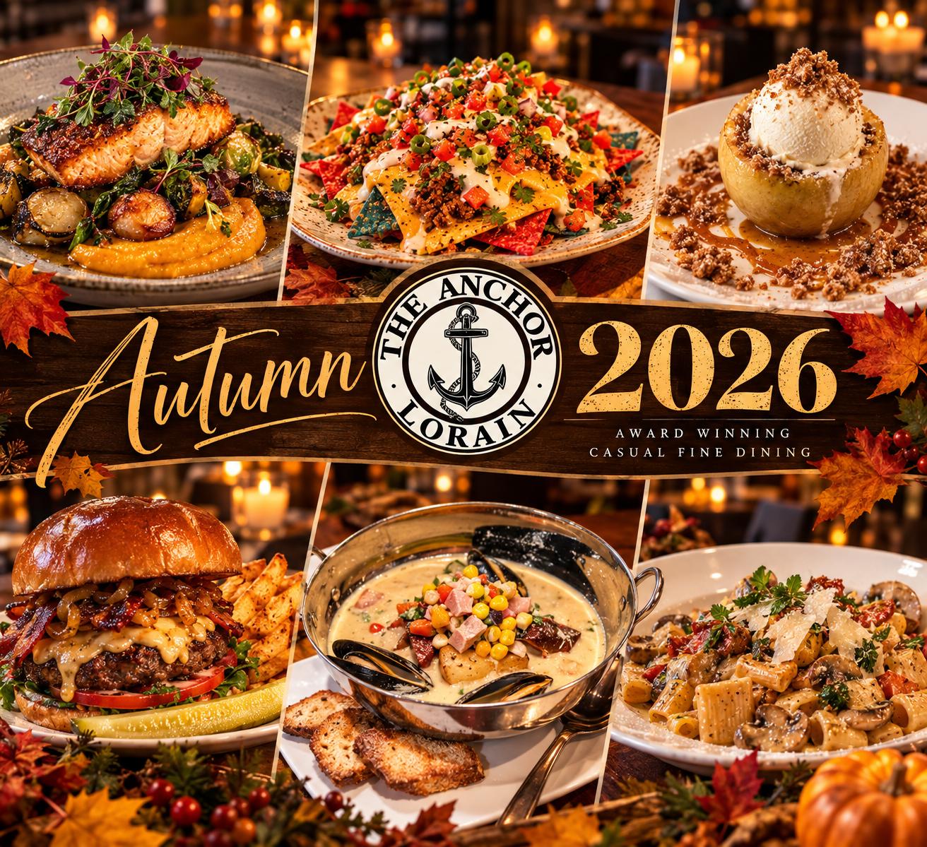 Autumn 2026 Menu